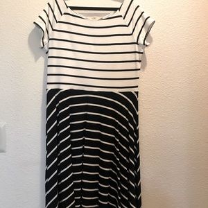 Striped casual dress great for spring!